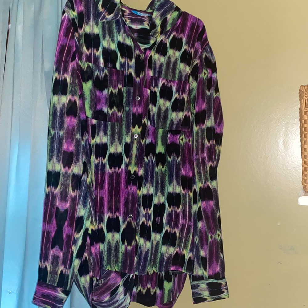 L’amour nanette lepore size L women’s, cut out back, 100% polyester